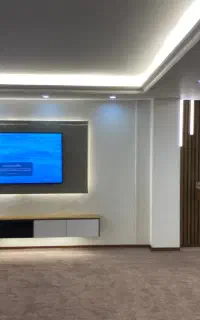 پخش کاغذدیواری ترمووال اجرایTVwall دکور کناف کفپوش