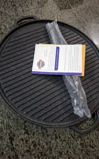 تابه گریل چدن دو طرفه (یونیک) بدون استفاده