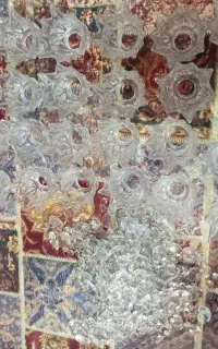 حباب  لوستر  و کریستال های لوستر