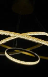 لوستر کهکشانی کریستال مدرن