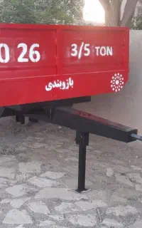 تریلی دو چرخ کمپرس طرح ترک قیمت ۲۵۰ میلیون
