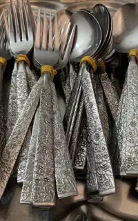 قاشق و‌چنگال، دیس استیل... ظروف نوستالژی