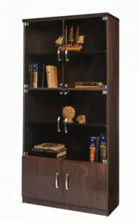 میز اداری و کتابخانه اداری درب دار زومکنی