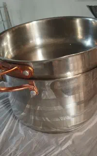قابلمه ماهی تابه استیل