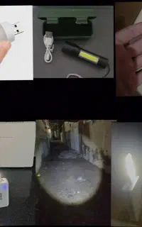 دو مدل چراغ قوه شکاری شارژی و پاور بانکی