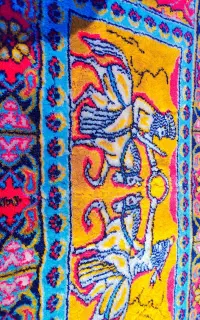 سه تا فرش ۱۲ متری کنده