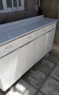 کابینت فلزی چهار درب با چهار کشو