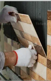 کاشی کاری و دیوارچینی و سیمان کاری
