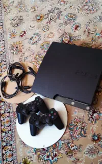 PS3 Slim 500GB +  دسته سالم ۲ + ۲۲ بازی