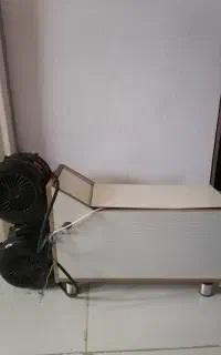باکس سایلنتر و دو فن حلزونی