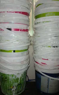 سطل رنگ ۱۲ کیلویی  دونه ۳۵