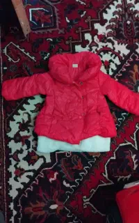 کاپشن دخترانه ۲تا۶ساله نو