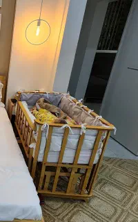 تخت سه منظوره کنار مادر