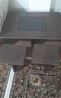 میز عسلی وجلو مبلی سه عدد