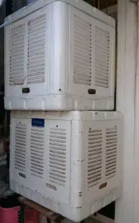 کولرآبی سالم درحال کار