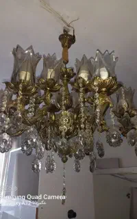 لوستر برنز ۶شاخه ۱۲شعله