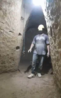 مقنی چاه دستی و آب با دستگاه