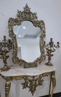 خریدار فروش آینه شمعدان برنز تهران و حومه