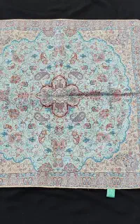 رومیزی ترمه معروف حسینی یزد