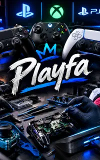 تعمیر دسته PS4 PS5 Xbox با قطعات اورجینال پلیفا