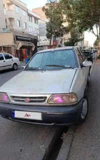 پراید صبا مدل 84 نقره ای انژکتور