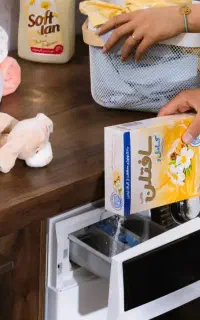 پودر لباسشویی سافتلن طلایی عمده