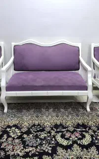مبل ۴نفره به همراه عسلی