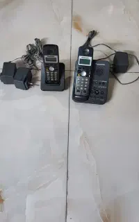 تلفن ثابت پاناسونیک اصل مالزی بادوگوشی‌سیار