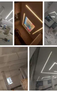 کناف ، سقف کاذب ، پی‌وی‌سی