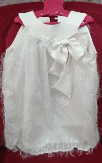 پیراهن بچه گونه سفید