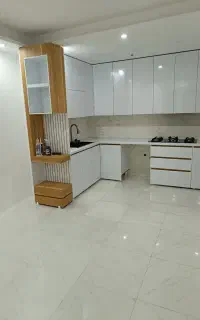 کابینت تمام قد همراه با کافه بار