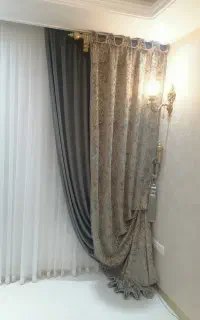 نصاب پرده. نصب پرده. خدمات پرده