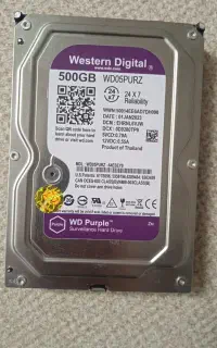 هارد وسترن 500 Gb