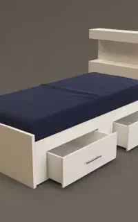 تخت تکنفره مدل فرمند/کشودار