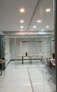 پارتیشن شیشه ای نرده شیشه ای