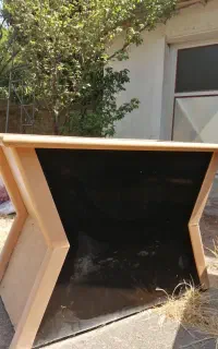 میز دفتری با سه کشو