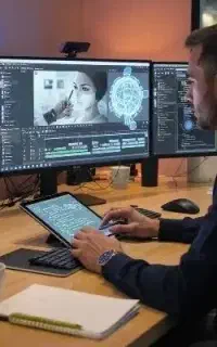 ساخت انواع ویدئو ادیتورگرافیست هوش مصنوعی طراحUIUX