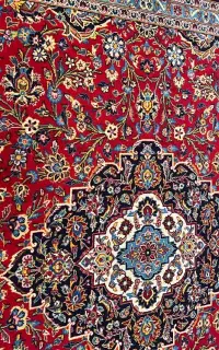 فروش 4 تخته، فرش کاشان 12متری