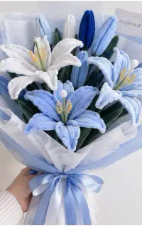 گل های ماندگار پیپ پاک کن