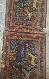 پشتی دست باف