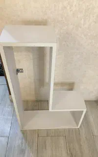 شلف چوبی دیواری و قفسه فلزی