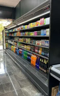 یخچال پرده هوا موتور سرخود (بدون درب فروشگاهی)