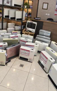 بخاری برقی گازی ژاپنی 75 متر درحدصفر