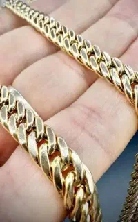 زنجیر کارتیر طلا فقط ۳درصد