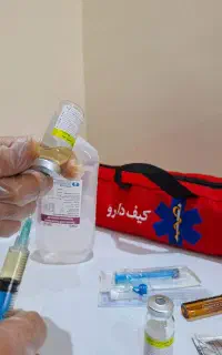 انواع تزریقات و وصل سرم در منزل