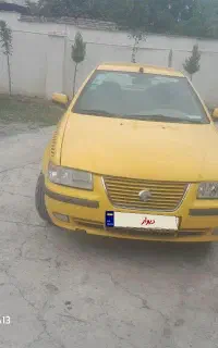 تاکسی سمند 401 تمیز 40تا کار