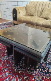 میز جلو مبلی و عسلی هاش، میز تلویزیون