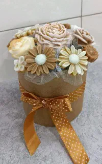 باکس گل شمعی