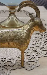 طاووس و قوچ برنجی