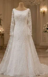 فروش و اجاره لباس عروس سایز بزرگ